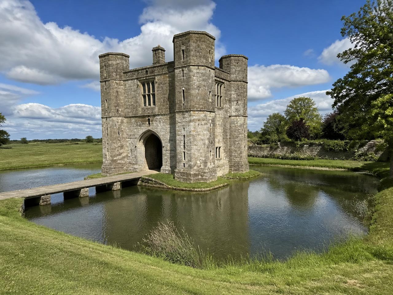 Boarstall Tower, Buckinghamshire, England