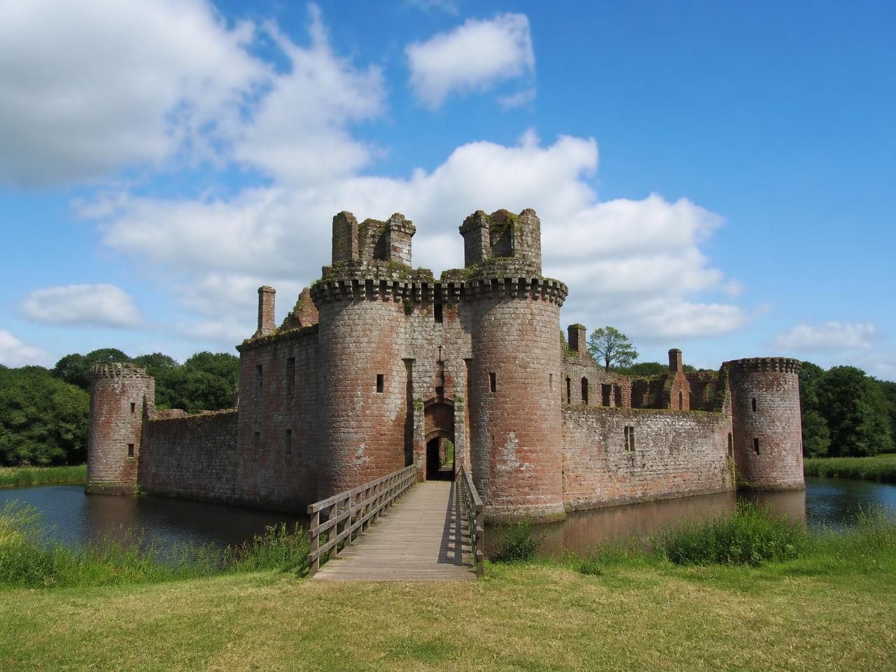 Caerlaverock Castle, Dumfries and Galloway, Scotland