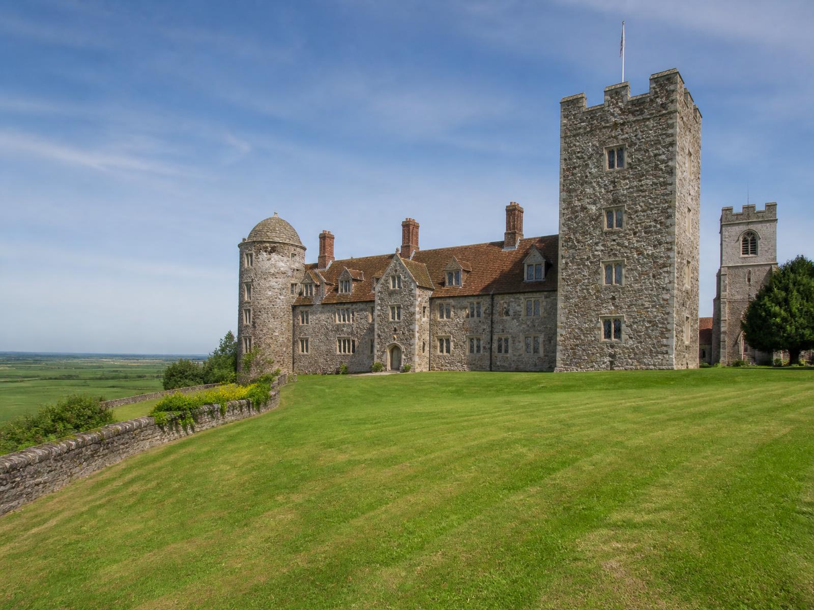 Lympne Castle, Kent, England