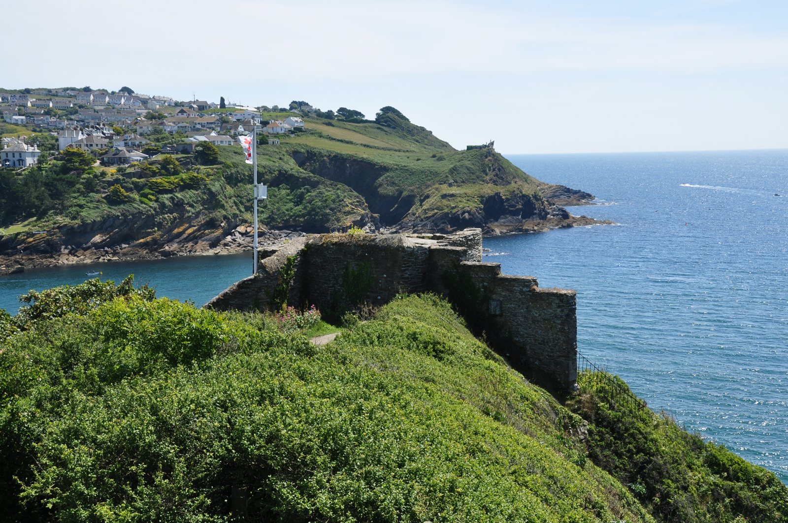 St Catherine's Castle, Cornwall, England