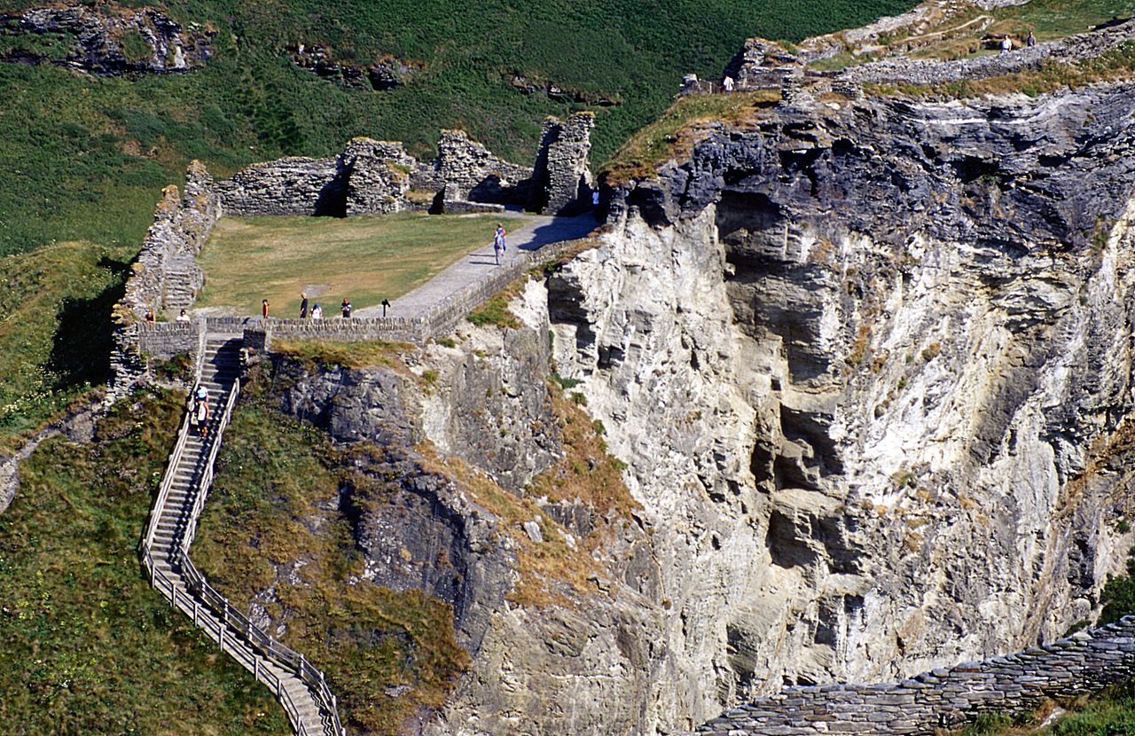 Tintagel Castle, Cornwall, England