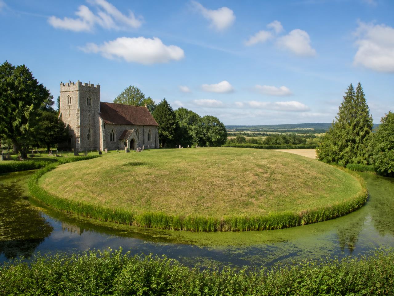Weston Turville Castle, Buckinghamshire, England