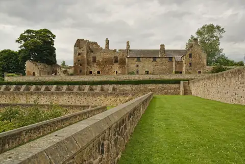 Aberdour Castle, Fife Council, Scotland