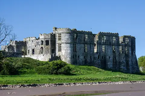 Carew Castle, Pembrokeshire, Wales
